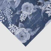 水彩フローラデルフトブルーエフェメラデクページ 薄葉紙 (詳細)