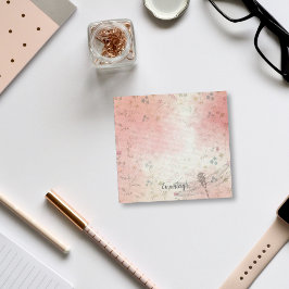 水彩フローラトンボ単像 |ピンクグリーン ポストイット