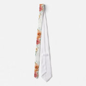 水彩フローラネクタイ ネクタイ (裏面)