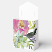 水彩フローラハッピーバースデー フェイバーボックス (オープン)