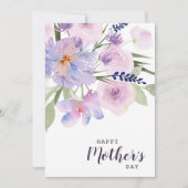 水彩フローラハッピーマザーズデイカード シーズンカード (正面)