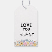 水彩フローラハッピーマザーズデイ ギフトタグ (裏面)