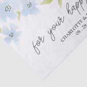 水彩フローラハッピー結婚ティーズ 薄葉紙 (詳細)