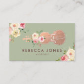 水彩フローラバイオリオン名刺 名刺 (正面)