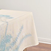 水彩フローラバタフライガーデングリッター テーブルクロス (インサイチュ)