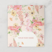 水彩フローラバタークリ結婚ームズテーブル プレイスカード (外部開封)