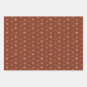 水彩フローラバラ ラッピングペーパーシート (正面2)