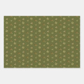 水彩フローラバラ ラッピングペーパーシート (正面2)