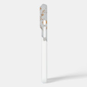 水彩フローラパーソナライズされた電話ケース：写真 Case-Mate iPhoneケース (裏面 / 左)