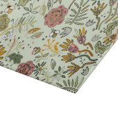 水彩フローラビー花エレガントモダン カッティングボード (角)