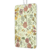 水彩フローラビー花エレガントモダン カーエアーフレッシュナー (左)