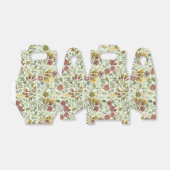 水彩フローラビー花エレガントモダン フェイバーボックス (折り畳みなし)