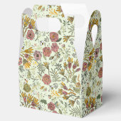 水彩フローラビー花エレガントモダン フェイバーボックス (オープン)