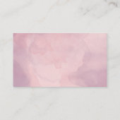 水彩フローラピンクとライラおむつラッフル エンクロージャーカード (裏面)