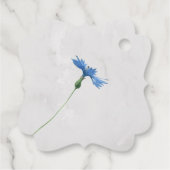 水彩フローラピンクまたはブルー フェイバータグ (裏面)