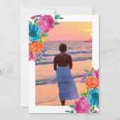 水彩フローラフェスタお祝いオブライフ 招待状 (裏面)