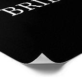 水彩フローラブライダルシャワーへようこそ ポスター (角)