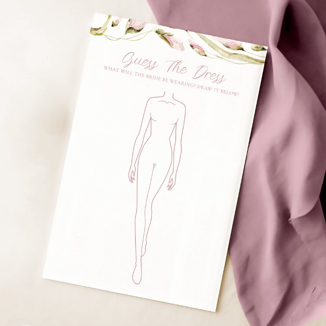 水彩フローラブライダルシャワードレスゲーム (クリエイターアップロード済み)