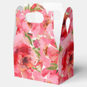 水彩フローラブライダルシャワー フェイバーボックス (オープン)