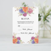 水彩フローラブライトR.S.V.P. 出欠カード (スタンド正面)