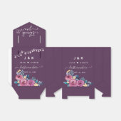 水彩フローラブルゴーニモノグラム&ネーム フェイバーボックス (折り畳みなし)