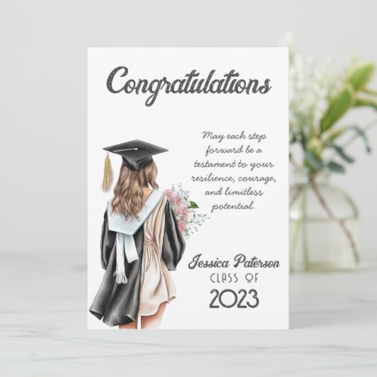 水彩フローラブロンドガールおめでとう (スタンド正面)