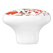 水彩フローラプリント セラミックノブ (側面)