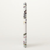 水彩フローラベスティルパレルムモノグラム iPhoneケース (裏面/右)