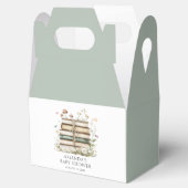 水彩フローラベビーシャワーお気に入りボックス フェイバーボックス (オープン)