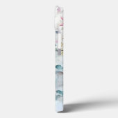 水彩フローラベリーシダMonogram名 Case-Mate iPhoneケース (裏面 / 左)