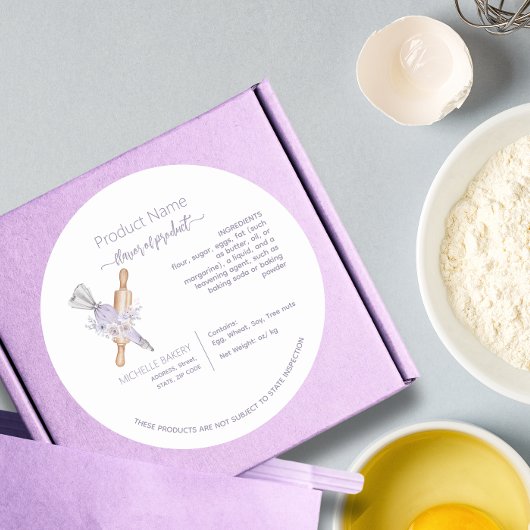 水彩フローラベーキングツールコテージ法ラベル ラウンドシール