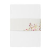 水彩フローラボホヴィンテージベリーバンド 招待状ベリーバンド (裏面例)