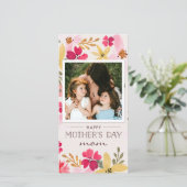 水彩フローラマザーズデイカード カード (スタンド正面)