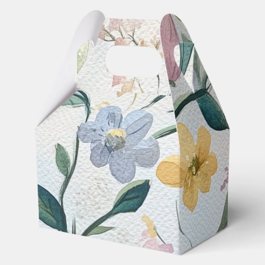 水彩フローラマザーズ日党お願い箱 フェイバーボックス (正面)