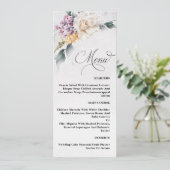 水彩フローラモダン書結婚道のメニュー メニュー (スタンド正面)