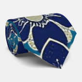 水彩フローラ交響曲 – シームレスボタニカル ネクタイ (ロール)