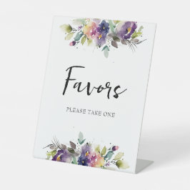 水彩フローラ優先 台座サイン