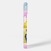 水彩フローラ写真とモノグラム Case-Mate iPhoneケース (裏面 / 右)