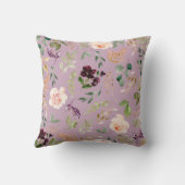 水彩フローラ写真世界もっとも偉大の祖母 クッション (裏面)