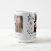 水彩フローラ写真母の日 コーヒーマグカップ (中央)