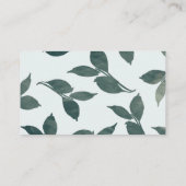 水彩フローラ名刺 名刺 (裏面)