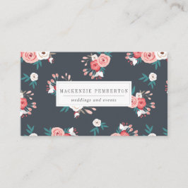 水彩フローラ名刺 名刺