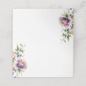 水彩フローラ座席表/エスコートカード プレイスカード (外部開封)