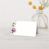 水彩フローラ座席表/エスコートカード プレイスカード (裏面)