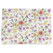 水彩フローラ得これ ラージペーパーバッグ (正面)