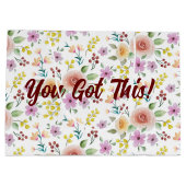 水彩フローラ得これ ラージペーパーバッグ (裏面)