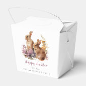 水彩フローラ復活祭お願い箱 フェイバーボックス (裏面サイド)