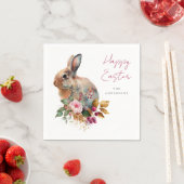 水彩フローラ復活祭 スタンダードカクテルナプキン (インサイチュ)