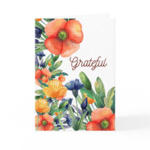 水彩フローラ感謝サンクスギビングホリデー