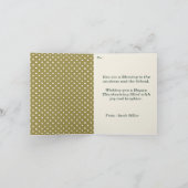 水彩フローラ感謝祭先生挨拶 カード (内部)